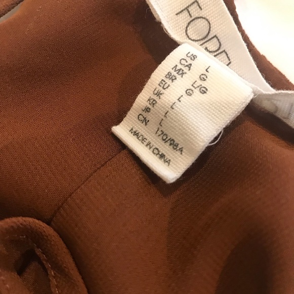 Forever 21 Brown dress - Picture 2 of 2